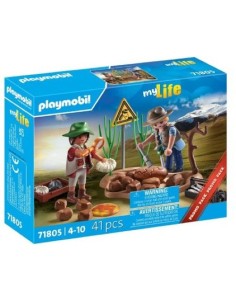 EXCAVACION PALEONTOLOGICA PLAYMOBIL