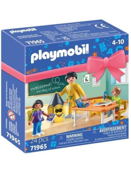 PRIMER DIA DE COLEGIO PLAYMOBIL