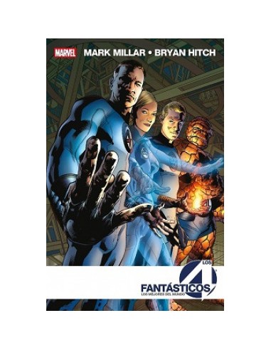 4 FANTASTICOS DE MARK MILLAR Y BRYAN HITCH LOS N 01