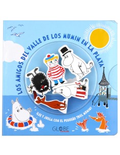 Los amigos del valle de los Mumin en la playa