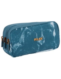 PORTATODO TRIPLE SERIE LAVA AZUL 22X11X65CM