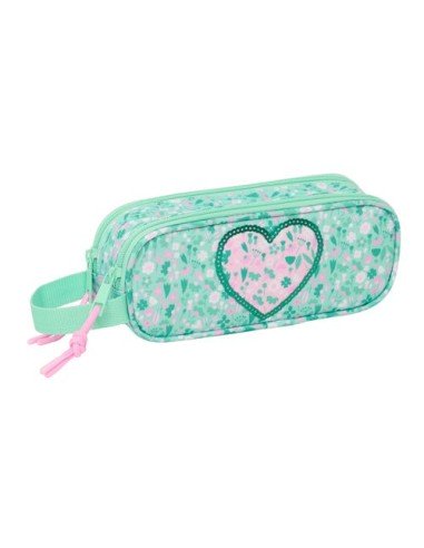 PORTATODO DOBLE SAFTA CUORE 21x8x6cm