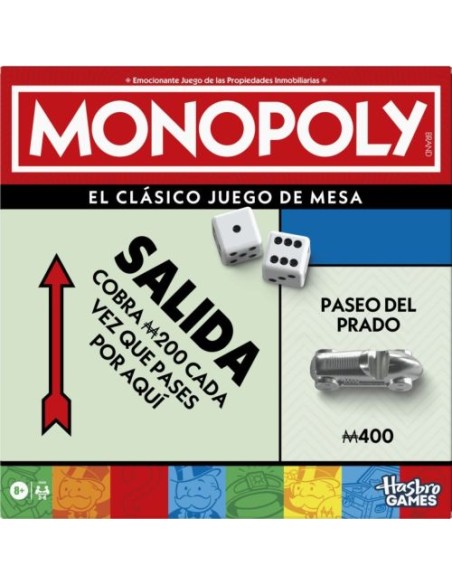 MONOPOLY CLASICO REFRESH MADRID