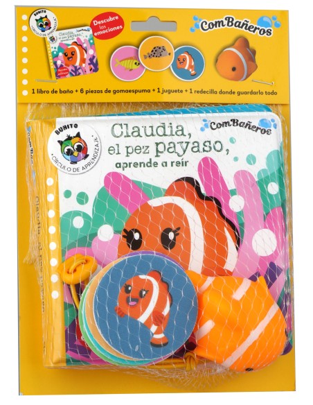 Claudia el pez payaso aprende a reir