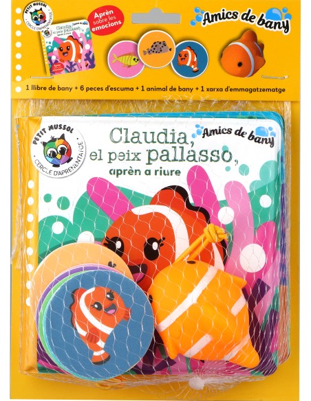 Claudia el peix pallasso apren a riure