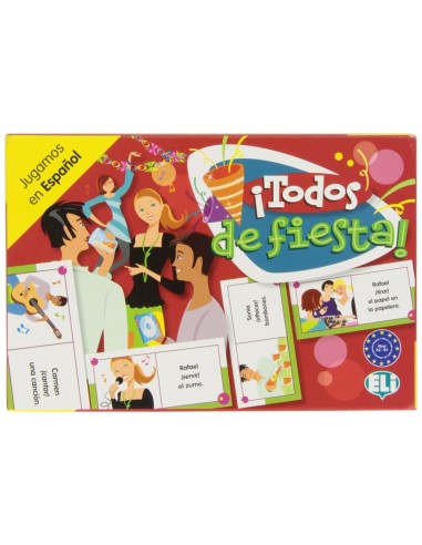 Todos de fiestajugamos en espanol