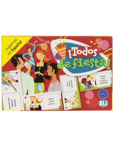 Todos de fiestajugamos en espanol