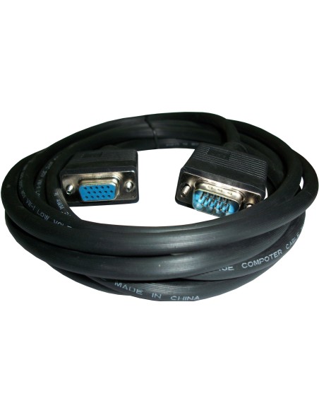 10m VGA M/FM cable VGA VGA (D-Sub) Negro