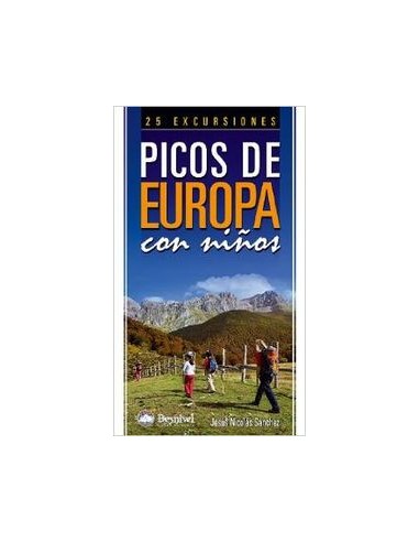 Picos de Europa con ninos