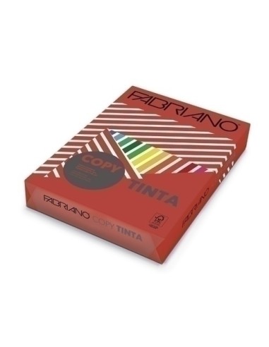 PAPEL COLOR A4 CT. 80g 500h ROJO