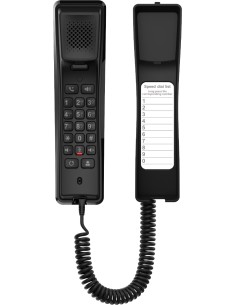 H2U V2 teléfono IP Negro 2 líneas