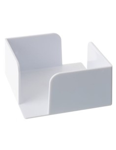 801 BL dispensador de papel para notas Plaza Poliestireno Blanco