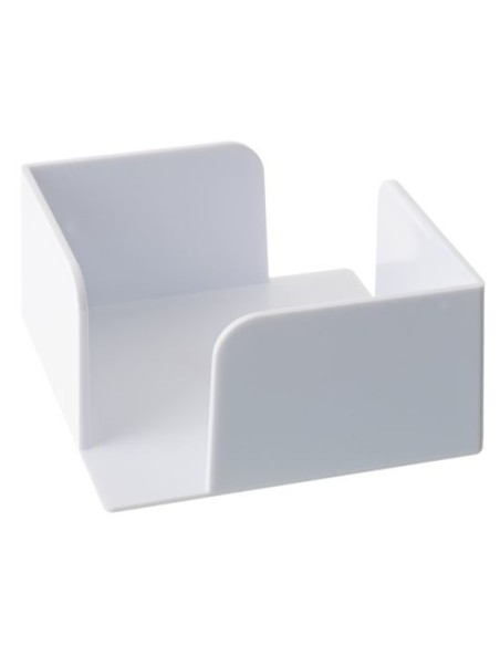 801 BL dispensador de papel para notas Plaza Poliestireno Blanco