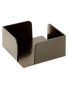 801 NE dispensador de papel para notas Plaza Poliestireno Negro