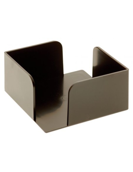 801 NE dispensador de papel para notas Plaza Poliestireno Negro