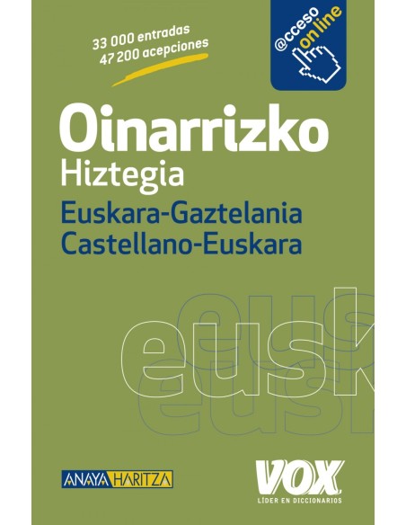 Oinarrizko Hiztegia Euskara Gaztelania Castellano Euskara