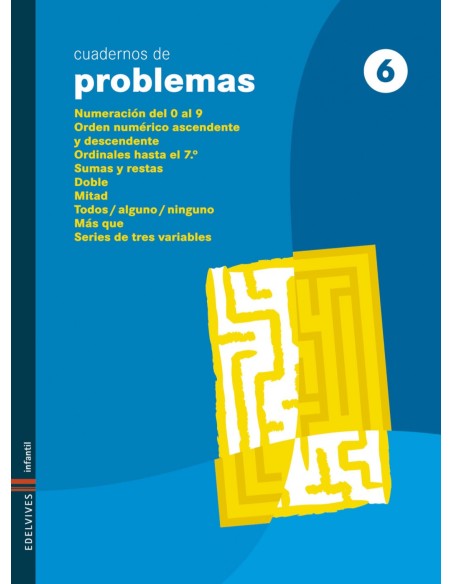 Cuaderno 6 de Problemas Infantil