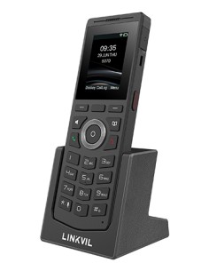 W610W teléfono IP Negro 4 líneas Wifi