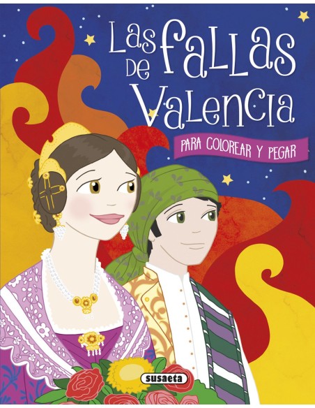 Fallas de Valencia para colorear y pegar