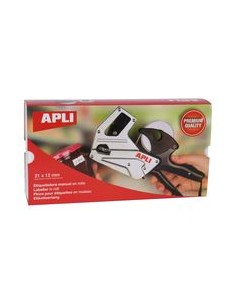 Maquina etiquetadora 1 linea Premium Apli utiliza etiquetas 21x12mm