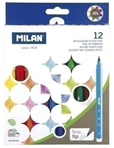 ROTULADOR  MILAN 610 ESTUCHE DE 12 - Pack de 12 unidades