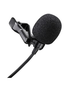 Lavalier Negro Micrófono para smartphone