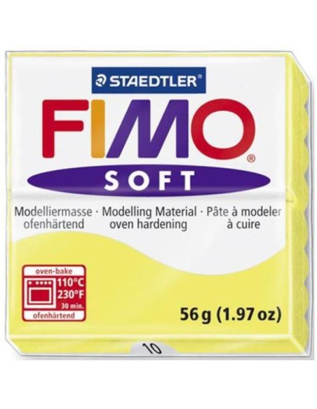 FIMO soft Pasta de modelar 56 g Amarillo 1 pieza(s)