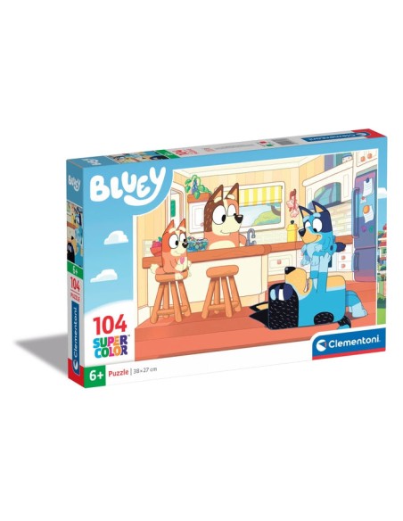 Bluey Puzzle rompecabezas 104 pieza(s) Animales