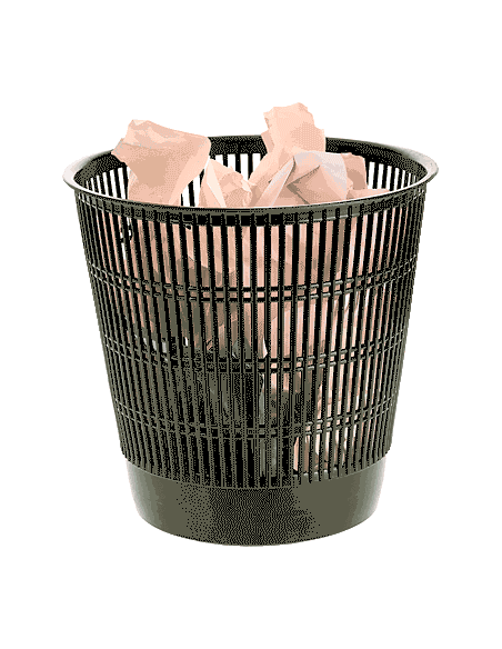 ARC PAPELERA REJILLA NEGRA 3001NE