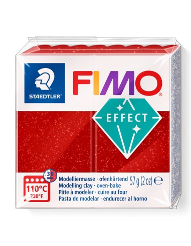 FIMO 8020 Pasta de modelar 57 g Rojo 1 pieza(s)