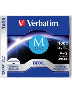 MDISC Lifetime archival BDXL 100GB - paquete de 1 en caja Jewel