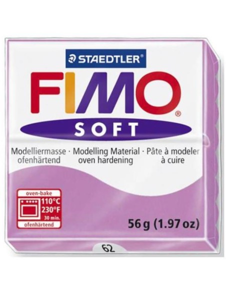 FIMO soft Pasta de modelar 56 g Lavanda 1 pieza(s)