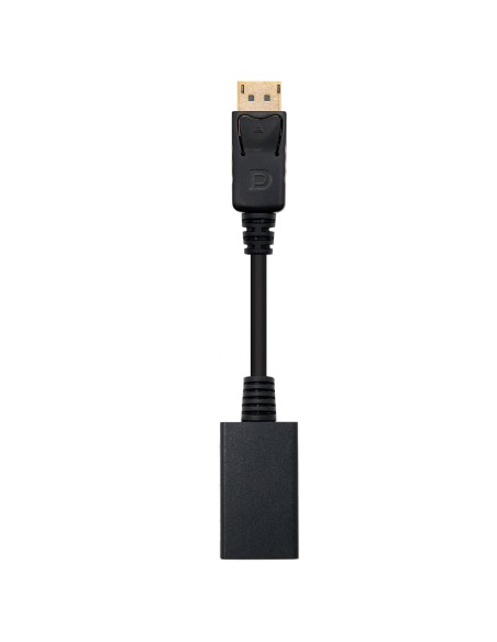 CONVERSOR DISPLAYPORT A HDMI DP/M-HDMI/H NEGRO 15 CM