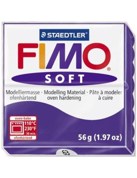 FIMO soft Pasta de modelar 56 g Púrpura 1 pieza(s)
