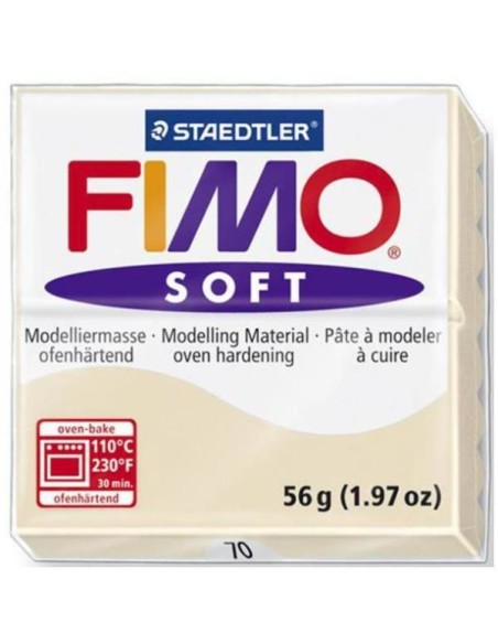 FIMO soft Pasta de modelar 56 g Beige 1 pieza(s)