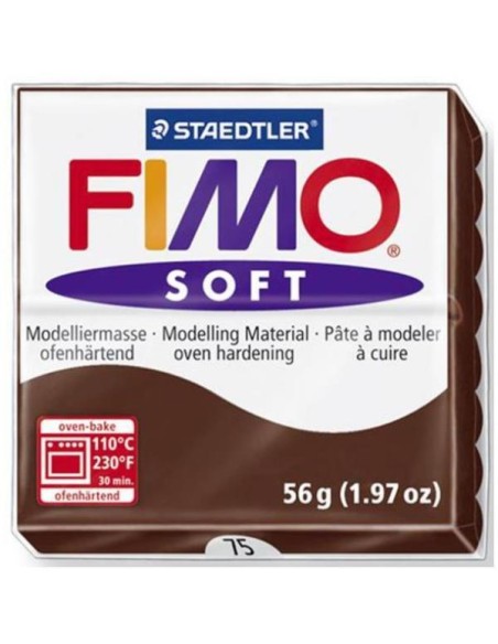 FIMO soft Pasta de modelar 56 g Chocolate 1 pieza(s)