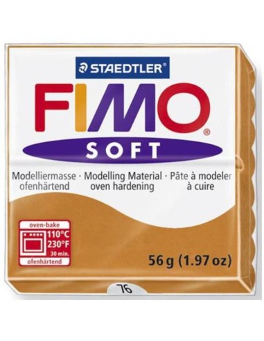 FIMO soft Pasta de modelar 56 g Marrón 1 pieza(s)