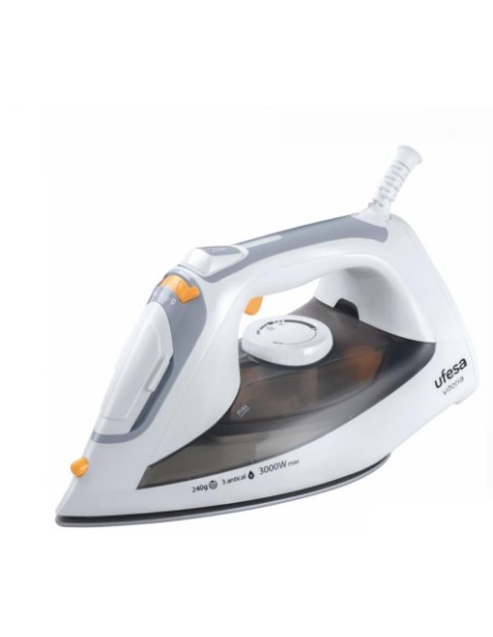 PV3700 Plancha vapor-seco 3000 W Gris, Blanco