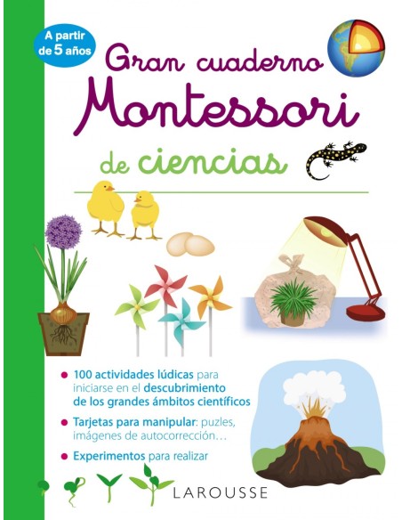 Gran cuaderno Montessori de ciencias