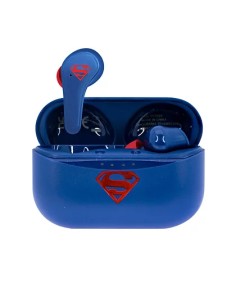 DC Comics Superman Auriculares Inalámbrico Dentro de oído Llamadas/Música Bluetooth Azul