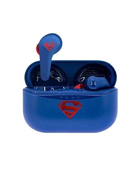 DC Comics Superman Auriculares Inalámbrico Dentro de oído Llamadas/Música Bluetooth Azul