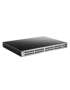 DGS-3130-54PS Gestionado L3 Gigabit Ethernet (10/100/1000) Negro, Gris Energía sobre Ethernet (PoE)