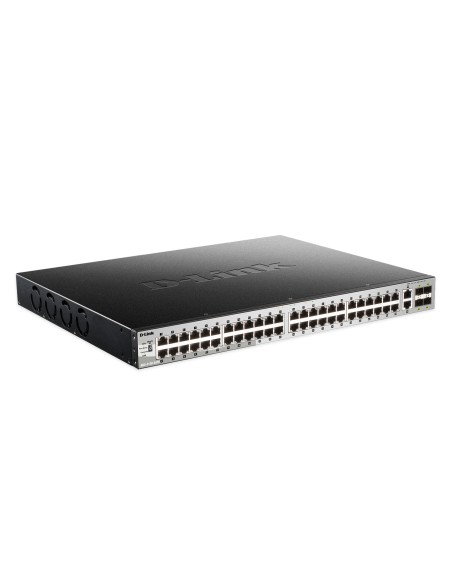 DGS-3130-54PS Gestionado L3 Gigabit Ethernet (10/100/1000) Negro, Gris Energía sobre Ethernet (PoE)