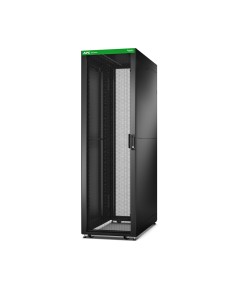 EASY RACK 600MM/42U/800MM WITH ROOF SIDE PANEL CASTORS FEET AND 4 BRACKETS NO BOTTOM BLACK Rack o bastidor independiente Negro