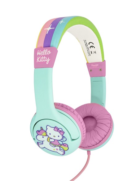 Hello Kitty HK0760 auricular y casco Auriculares Alámbrico Diadema Música Multicolor