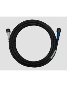 IBCACCY-ZZ0106F cable coaxial LMR400 15 m SMA Negro