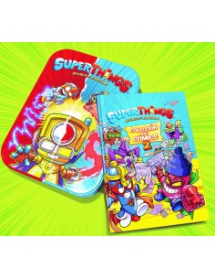Libro del Coleccionista de Comics Superthings Series 4 5 y Secret Spies