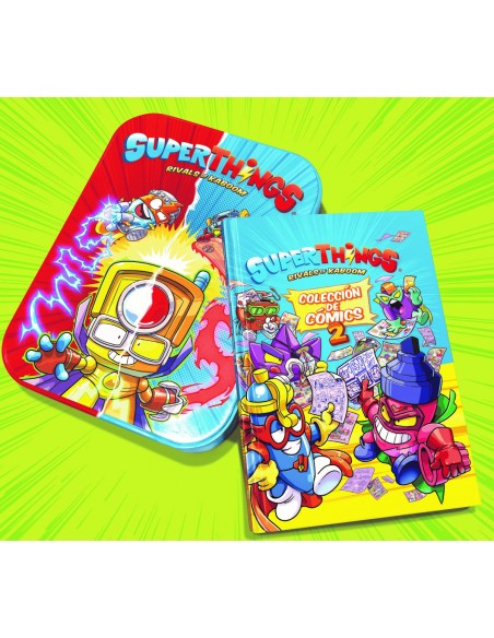 Libro del Coleccionista de Comics Superthings Series 4 5 y Secret Spies