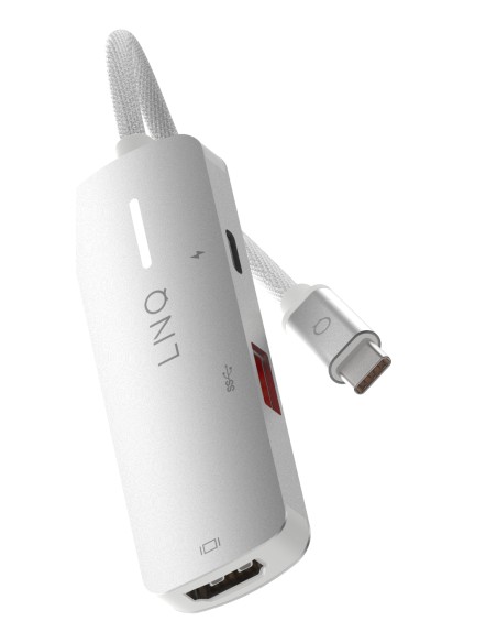 4K HDMI Adapter with PD and USB-A