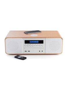 MIC201IBT sistema de audio para el hogar Microcadena de música para uso doméstico 50 W Blanco